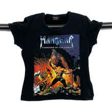 Load image into Gallery viewer, MANOWAR “Warriors Of The World” Graphic Spellout Power Heavy Metal Band T-Shirt