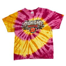 Load image into Gallery viewer, MICHIGAN RACING "One Wicked Ride" Motorsports Tie Dye T-Shirt