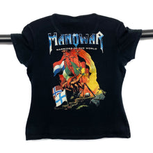 Load image into Gallery viewer, MANOWAR “Warriors Of The World” Graphic Spellout Power Heavy Metal Band T-Shirt
