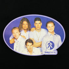 Load image into Gallery viewer, BOYZONE (1998) Circle Logo Spellout Music Pop Boy Band Graphic T-Shirt
