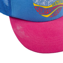 Load image into Gallery viewer, MAUI & SONS Surfer Graphic Spellout Trucker Baseball Cap