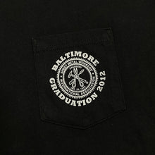Load image into Gallery viewer, TINNERS Baltimore Graduation 2012 "We Bring The Noise!" Pocket T-Shirt