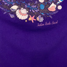 Load image into Gallery viewer, Hanes INDIAN ROCKS BEACH Seashell Embossed Souvenir Single Stitch T-Shirt