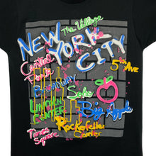 Load image into Gallery viewer, Screen Stars NEW YORK CITY Spray Paint Graffiti Souvenir Graphic Single Stitch T-Shirt