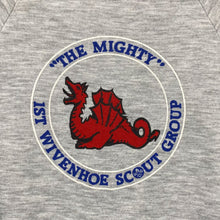 Load image into Gallery viewer, THE MIGHTY “1st Wivenhoe Scout Group” Graphic Crewneck Sweatshirt