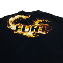 Load image into Gallery viewer, FOTL “Furt” Flaming Spellout Music Band Artist Graphic T-Shirt