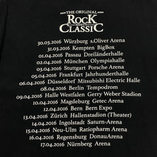 Load image into Gallery viewer, THE ORIGINAL ROCK MEETS CLASSIC Spellout Music Tour Graphic T-Shirt