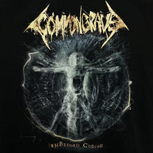 Load image into Gallery viewer, COMMON GRAVE “Embedded Coding” Graphic Black Death Band T-Shirt