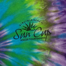 Load image into Gallery viewer, VIRGINIA BEACH "SUN CUP" Soccer Tournament Tie Dye T-Shirt