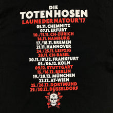 Load image into Gallery viewer, DIE TOTEN HOSEN “Laune Der Natour 2017” Graphic Hard Rock Metal Band T-Shirt