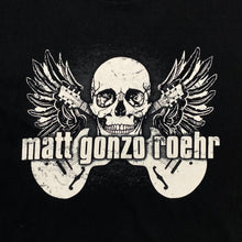 Load image into Gallery viewer, EMP “Matt Gonzo Roehr” Graphic Spellout Hard Rock Band T-Shirt