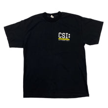 Load image into Gallery viewer, CSI: LAS VEGAS UNIT Souvenir Spellout Graphic TV Show T-Shirt