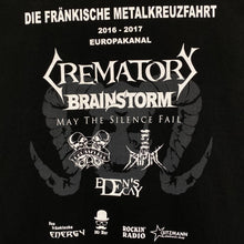 Load image into Gallery viewer, AQUA RUCTION III Heavy Metal Music Band Festival Graphic Spellout T-Shirt