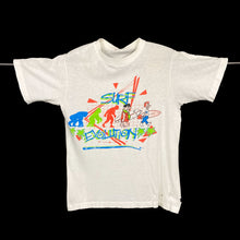 Load image into Gallery viewer, SURF EVOLUTION The Jetsons The Flintstones TV Show Graphic Single Stitch T-Shirt