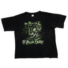 Load image into Gallery viewer, RYDIN DIRTY "Street Wild" Biker Gothic Skull Graphic T-Shirt