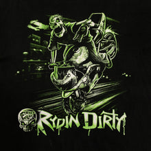 Load image into Gallery viewer, RYDIN DIRTY "Street Wild" Biker Gothic Skull Graphic T-Shirt