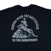 Load image into Gallery viewer, Jerzees ARMY NURSE CORPS “Proud To Care” Military Army Spellout Graphic T-Shirt