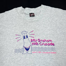 Load image into Gallery viewer, BILLY GRAHAM KIDS CRUSADE (1994) Souvenir Spellout Graphic Single Stitch T-Shirt