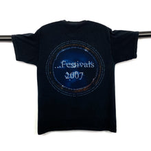 Load image into Gallery viewer, HAMMERFALL “Festivals 2007” Graphic Spellout Power Heavy Metal Band T-Shirt