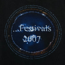 Load image into Gallery viewer, HAMMERFALL “Festivals 2007” Graphic Spellout Power Heavy Metal Band T-Shirt