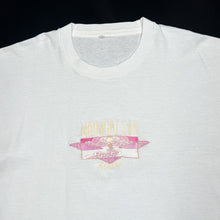 Load image into Gallery viewer, MIDNIGHT SUN “Alaska” Souvenir Spellout Single Stitch T-Shirt