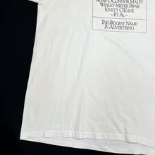 Load image into Gallery viewer, THE BIGGEST NAME IN ADVERTISING Promo Spellout Graphic Single Stitch T-Shirt