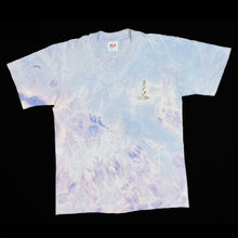 Load image into Gallery viewer, Anvil CAPE HATTERAS “North Carolina” Embroidered Tie Dye Single Stitch T-Shirt