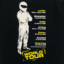 Load image into Gallery viewer, TOP GEAR LIVE "World Tour 2008" Souvenir T-Shirt