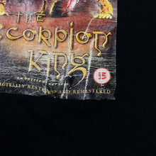 Load image into Gallery viewer, THE SCORPION KING Martial Arts Movie DVD Promo Spellout Graphic T-Shirt