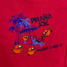 Load image into Gallery viewer, PIRANA JOE "Puerto Rico" Souvenir Graphic T-Shirt