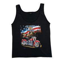 Load image into Gallery viewer, Vintage 3D Emblem (1991) HARLEY DAVIDSON “The Strong Survive” Biker Wolf Single Stitch Vest Top