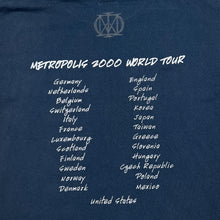 Load image into Gallery viewer, Vintage DREAM THEATRE “Metropolis 2000 World Tour” Progressive Metal Band T-Shirt