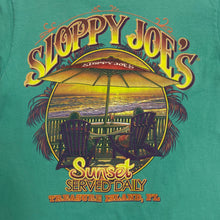 Load image into Gallery viewer, SLOPPY JOE'S "Sunset Served Daily" Souvenir Graphic T-Shirt