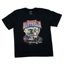 Load image into Gallery viewer, CRUISING AUSTRALIA “Born To Be Wild” Kangaroo Biker Souvenir Graphic T-Shirt
