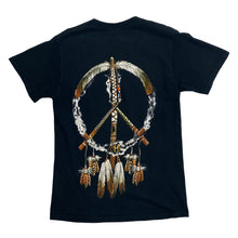 Load image into Gallery viewer, FOTL Native American Wolf Dream Catcher Graphic T-Shirt