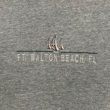 Load image into Gallery viewer, FT. WALTON BEACH, FL Embroidered Souvenir T-Shirt