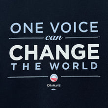 Load image into Gallery viewer, Bayside OBAMA (2008) “One Voice Can Change The World” Political Souvenir T-Shirt