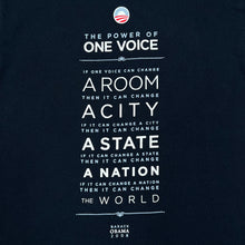 Load image into Gallery viewer, Bayside OBAMA (2008) “One Voice Can Change The World” Political Souvenir T-Shirt