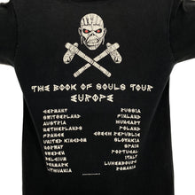 Load image into Gallery viewer, IRON MAIDEN (2016) “The Book Of Souls Tour Europe” Heavy Metal Band T-Shirt