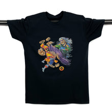 Load image into Gallery viewer, BONE MAN (2001) Skeleton Gothic Kung Fu Martial Arts Skull Cartoon T-Shirt