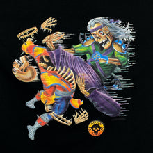 Load image into Gallery viewer, BONE MAN (2001) Skeleton Gothic Kung Fu Martial Arts Skull Cartoon T-Shirt