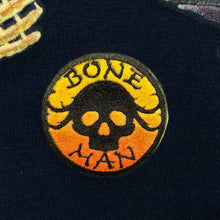 Load image into Gallery viewer, BONE MAN (2001) Skeleton Gothic Kung Fu Martial Arts Skull Cartoon T-Shirt