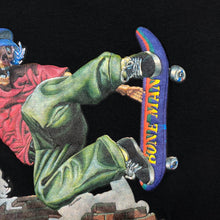 Load image into Gallery viewer, BONE MAN (2001) Skeleton Gothic Skater Skull Cartoon Spellout Graphic T-Shirt