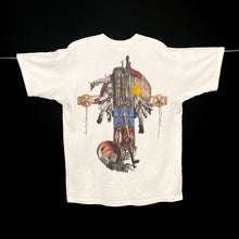 Load image into Gallery viewer, PLANETE PLUS (1994) Native American Chieftain Wildlife Nature Graphic T-Shirt