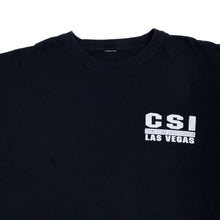 Load image into Gallery viewer, CSI LAS VEGAS “Crime Scene Investigation” Novelty Souvenir Spellout Graphic T-Shirt