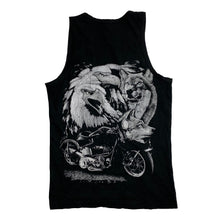 Load image into Gallery viewer, LAST REBELS "Live The Legend" Biker Graphic Vest T-Shirt