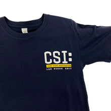Load image into Gallery viewer, CSI: Las Vegas Unit TV Show Spellout Graphic T-Shirt