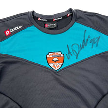 Load image into Gallery viewer, Lotto ADANASPOR Turkish Football Club Colour Block Signed Polyester Crewneck Sweatshirt