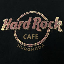 Load image into Gallery viewer, Early 00’s HARD ROCK CAFE “Hurghada” Souvenir Logo Spellout Graphic T-Shirt