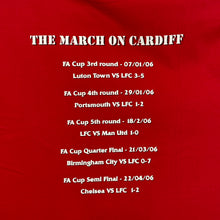 Load image into Gallery viewer, LIVERPOOL FC "Come Join The Rafalution" 2006 Football T-Shirt